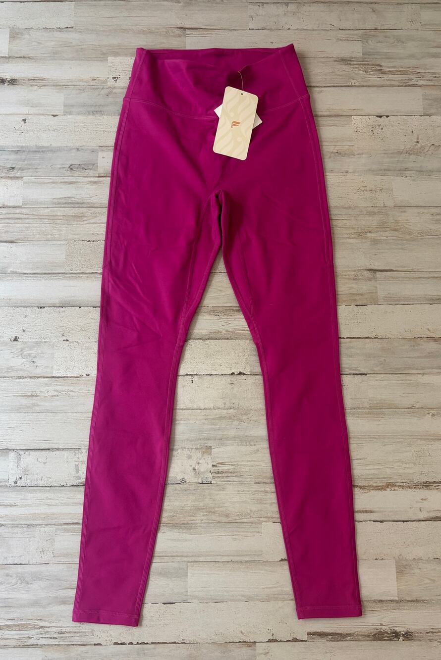 Fabletics Anywhere High-Waisted Legging Hot Pink S NWT